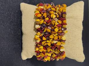 lot 72 image: Mookaite Chip Bead Bracelet