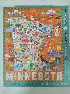 Twin Cities Minnesota 1000 Piece Puzzle