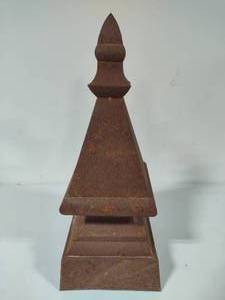 lot 77 image: Metal Rustic Post Cap