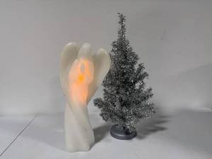 lot 111 image: Lighted Angel Figurine