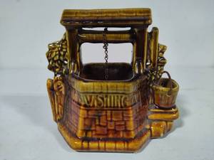 lot 121 image: McCoy Wishing Well Planter