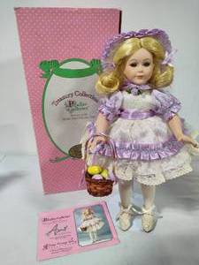 lot 143 image: Paradise Galleries April Porcelain Doll wStand