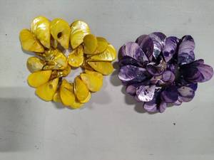 lot 164 image: 925 Barse Abalone Style Shell Elastic Bracelets