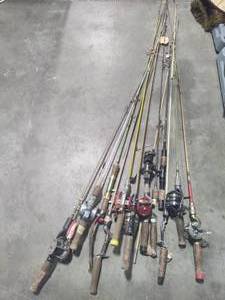 lot 147 image: Lot of Fishing Poles