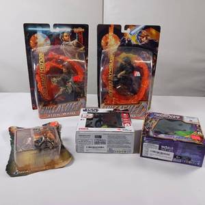 lot 16 image: Guardians of the Galaxy, YODA plus two Hasbro Star Wars Unleashed action figures, specifically the Obi-Wan Kenobi and Anakin Skywalker figures from the Revenge of the Sith line.