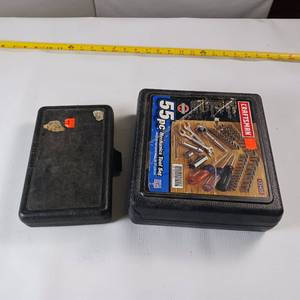 lot 118 image: 2 Craftsman socket sets with cases