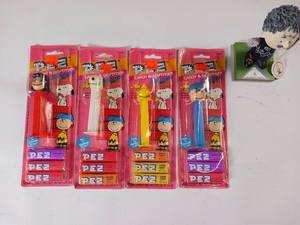 lot 120 image: PEZ Candy and Dispenser Collection featuring Peanuts Characters