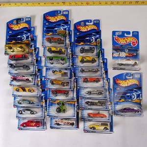 lot 138 image: NIB Hot Wheels Large Lot Collection  26 total cars