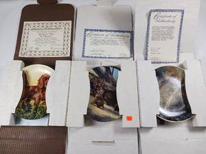 lot 171 image: Plate Collection by W.S George Fine China  3pc