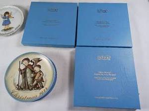 lot 185 image: 8 Collector Plates  Schmid Hummel Goebel