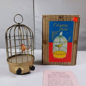 lot 198 image: Singing bird is truly a marvel of the Electronic Age  In Original Box