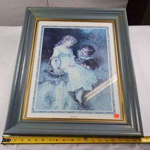 lot 210 image: Lot of Vintage Framed Artwork  Nice Prints, some numbered
