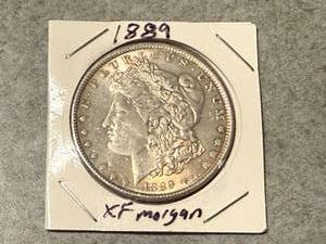 lot 3 image: 1889 Morgan Dollar