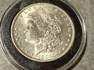 lot 4 image: 1901 O Morgan Dollar