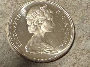 lot 14 image: 1967 Canadian Dollar Silver Coin