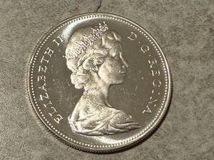 lot 16 image: 1967 Canadian Dollar Silver Coin