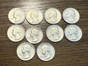 lot 31 image: 10 1963 Washington Quarters