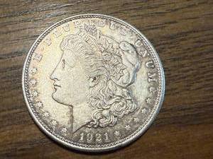 lot 46 image: 1921 D Morgan Dollar