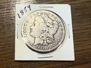 lot 49 image: 1884 Morgan Dollar