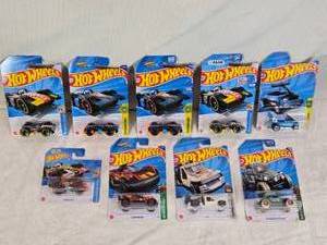 lot 23 image: Hot Wheels Car Collection including Flippin Fast, Lolux, Volkswagen Baja Bug, and More