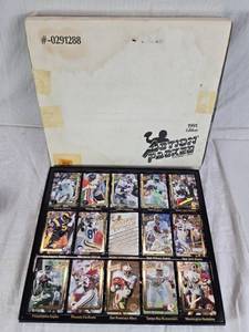 lot 57 image: 1991 Edition Action Packed Football Cards Box with Cards