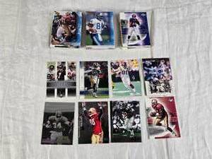 lot 101 image: Lot of Various Early 2000s Upper Deck Football Cards Featuring Players Like Jerry Rice and Troy Aikman, Various Sets and Special Features.