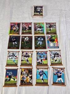 lot 134 image: Lot of 17 Football Cards Featuring Daunte Culpepper, Peyton Manning, and Willis McGahee