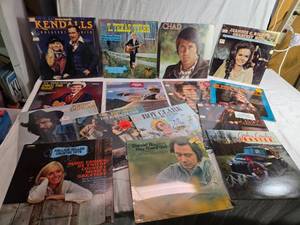 lot 143 image: Lot of Vinyl Records Featuring Country Music Artists Including The Kendalls, T. Texas Tyler, and Ernest Tubb and More