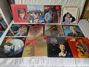 lot 167 image: Vinyl Records Featuring Various Artists such as Exile, Paul Anka, Eddy Arnold, and Andy Williams