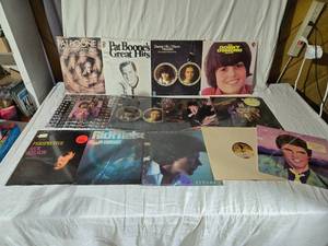 lot 172 image: Vinyl Records Featuring Pat Boone, Donny & Marie Osmond, The Osmonds, and Rick Nelson Records