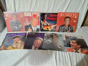 lot 174 image: Vintage Vinyl Records Featuring Jim Reeves, Frank Fontaine, and Dean Martin