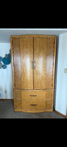 lot 16 image: Wood Armoire