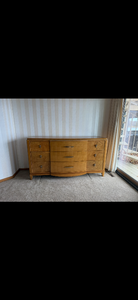 lot 17 image: Wood Dresser