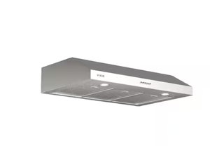 lot 46 image: Vikio 36 in. 400CFM Ducted Under Cabinet Range Hood in Stainless Steel with Push Button, LED Lighting and Permanent Filters