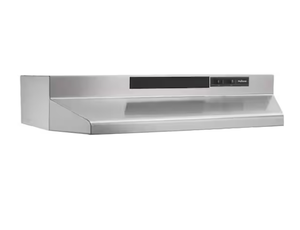 lot 47 image: Broan-NuTone RL6200 Series 30 in. Ductless Under Cabinet Range Hood with Light in Stainless Steel