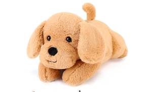 lot 110 image: Yellow Lab Weight Stuffed Animal 24 and 5lbs $39.99 Retail - Brand New