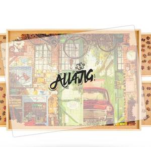 lot 127 image: Puzzle Board 1500pc Ronmall $79.99 Retail - Brand New