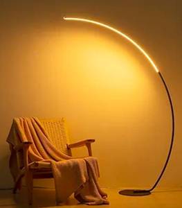 lot 141 image: Arc Floor Lamp 67 Tall $109.99 Retail - Brand New