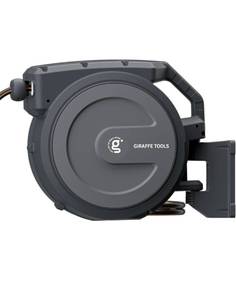 lot 144 image: Garden Hose Reel 100ft Wall Mounted Slow Return $175.99 Retail - Brand New