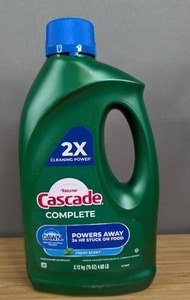 lot 174 image: Cascade Complete Dish Washer Liquid with Dawn 75oz - Brand New