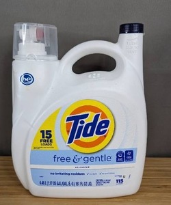 lot 176 image: Tide Free and Gentle 115 Loads - Brand New
