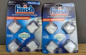 lot 178 image: Finish In Wash Dishwasher Pods 4pc 2 Pack - Brand New