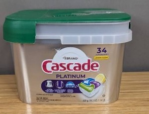 lot 181 image: Cascade Plus 34 Count - Brand New