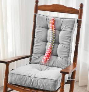 lot 196 image: Sunrox Memory Foam Chair Cushion Grey $54.99 Retail - Brand New