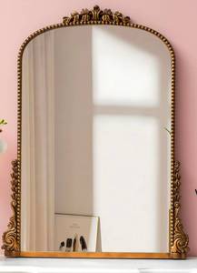 lot 216 image: Antique Wall Mirror Vintage  31.5 X 23.6 $50.99 Retail - Brand New