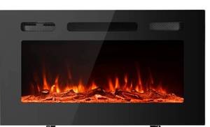 lot 231 image: Electric Fireplace Box 12 Colors 31 $154.99 Retail - Brand New