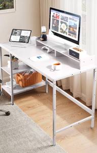 lot 265 image: Gaming Desk Natural Wood Color 40 $99.99 Retail - Brand New