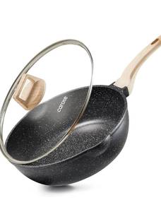 lot 270 image: Carote 12 Non Stick Frying Pan with Lid 5.5qt $49.99 Retail - Brand New