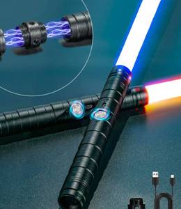 lot 282 image: Light Sabers LED Light 3 Modes $45.99 Retail - Brand New