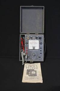 lot 110 image: Accurate Instrument Co. Model 161 Utility Tester with Case and Manual
